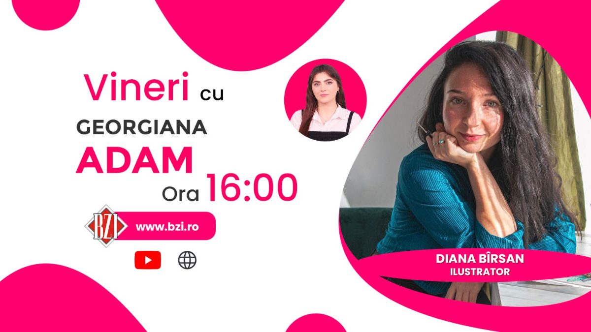 Ilustratoarea inspirată de natură! Diana Bîrsan povestește pentru BZI LIVE mai multe despre această meserie