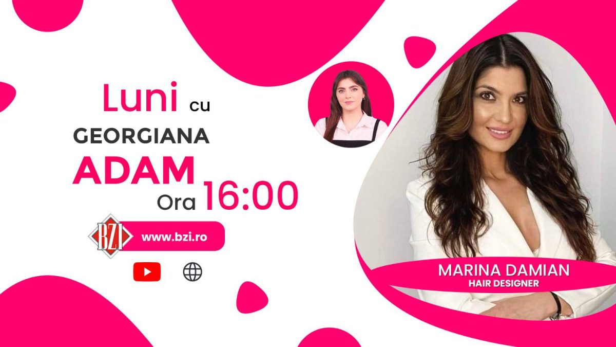 Sfaturi de îngrijire a părului în sezonul rece! Marina Damian, hair designer, detaliază pentru BZI LIVE totul despre tendințele sezonului. Luni, 28 noiembrie 2022, începând cu ora 16:00, în studioul BZI LIVE se va afla Marina Damian, hair designer