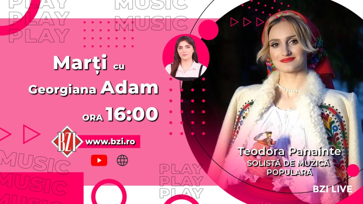 Solista de muzică populară, Teodora Panainte, a lansat o nouă melodie! Ea povestește pentru BZI LIVE despre cea mai recentă colaborare