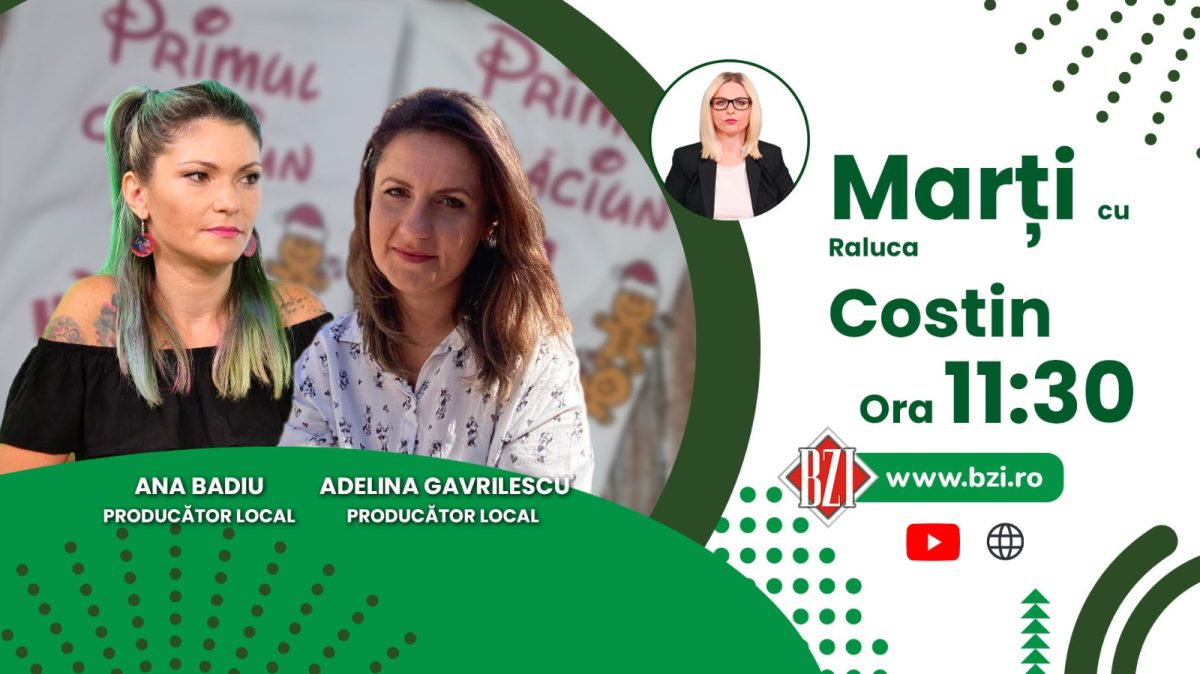 Despre alegerea cadoului potrivit pentru cei dragi, cu producătorii Ana Badiu și Adelina Gavrilescu, numai la BZI LIVE!