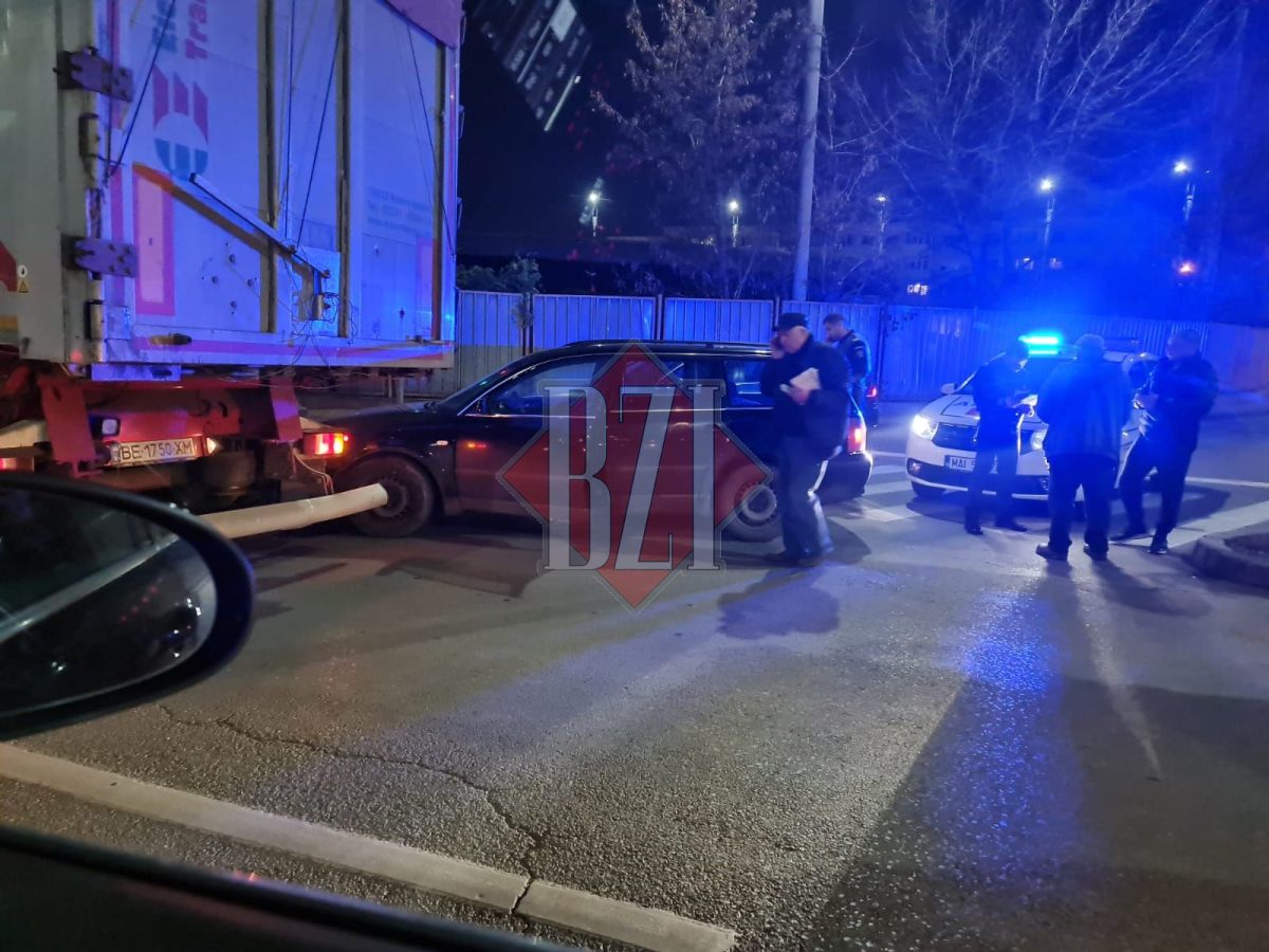 Accident rutier în municipiul Iași – EXCLUSIV