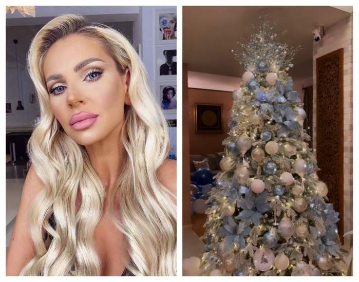 Andreea Bănică s-a pregătit deja pentru Crăciun. Fanii au criticat-o pe vedetă pentru bradul ales: „Se pune…”
