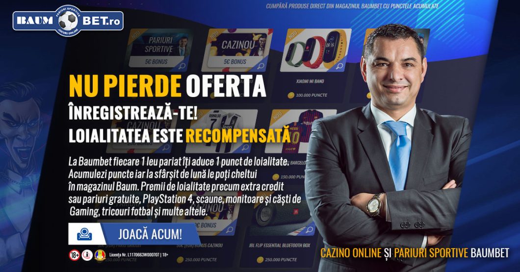 Alege Baumbet pentru o experienţă de joc completă