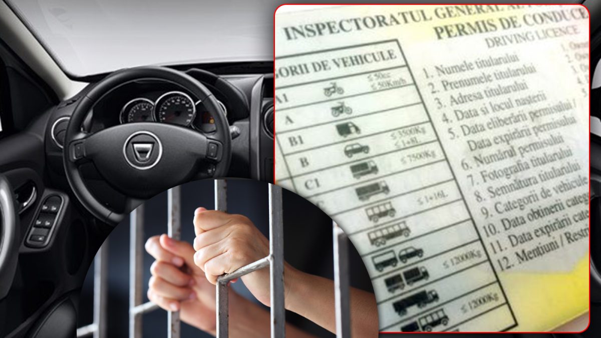 Un vasluian a fost condamnat la închisoare de magistrații ieșeni! Bărbatul s-a urcat beat la volan, deși avea permisul de conducere anulat!