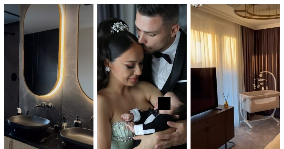 Vlăduța Lupău și Adrin Rus s-au mutat la casă nouă. Cum arată camera fiului lor, Iair