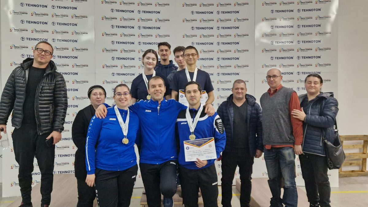 Premii importante pentru CS Politehnica Iaşi la Campionatul Naţional de tir sportiv cu aer comprimat – FOTO