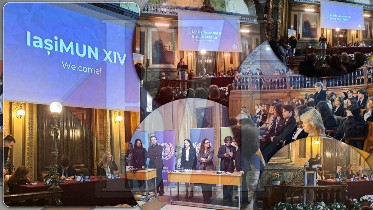 Cea de-a XIV-a ediție a conferinței naționale IasiMUN! Gazda evenimentului, Colegiul Național „Emil Racoviță” – GALERIE FOTO