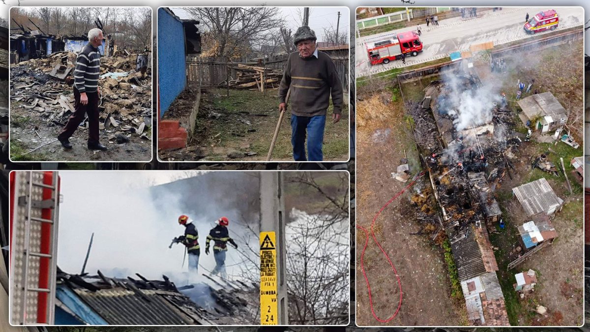Sfinții Arhangheli Mihail și Gavriil i-au adus un mare necaz ieșeanului Ioan Ciubotaru! Casa i-a fost mistuită de flăcări