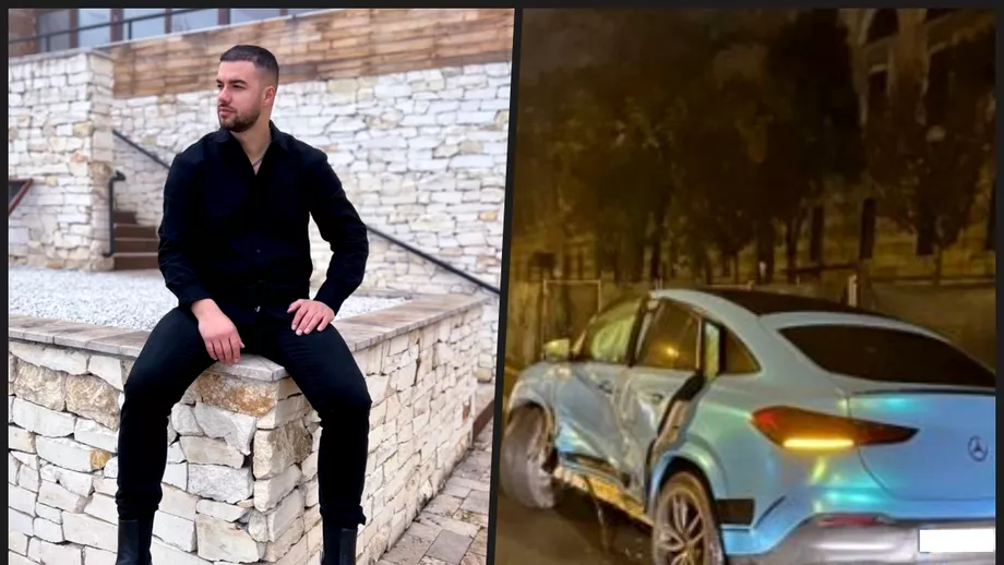 Manelistul Culiță Sterp, reținut de polițiști după accidentul rutier produs