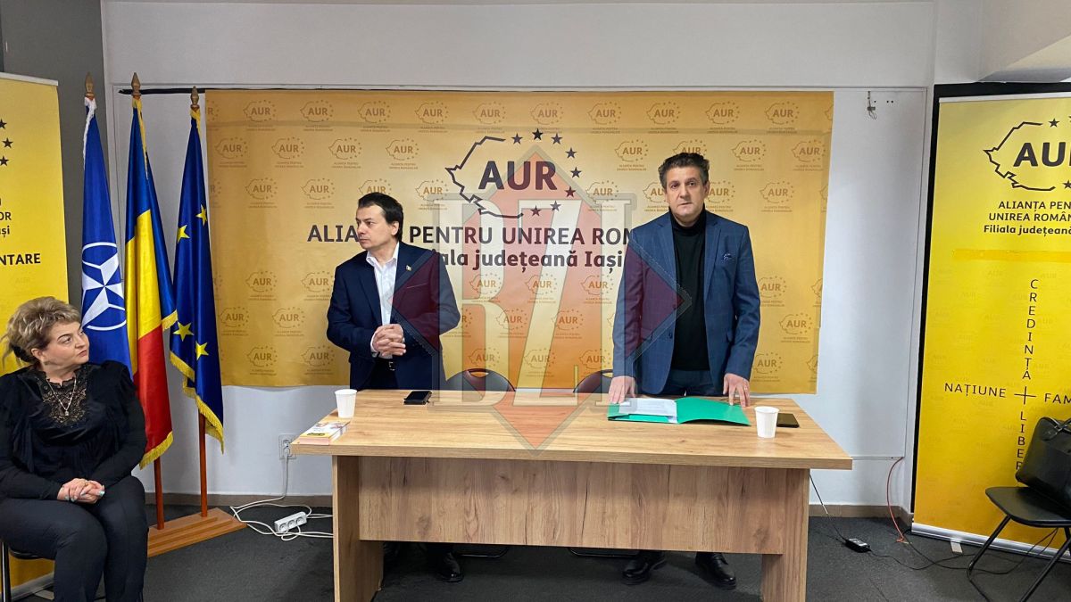 Deputaţii AUR de Iaşi, Mihail Albișteanu și Cristian Ivănuță, cele mai importante declaraţii legate de problemele din România (P) – FOTO