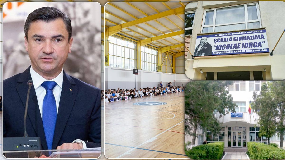 Se construiesc două noi săli de sport pentru Școlile Gimnaziale „Nicolae Iorga” și „Alexandru Vlahuță” din Iași!