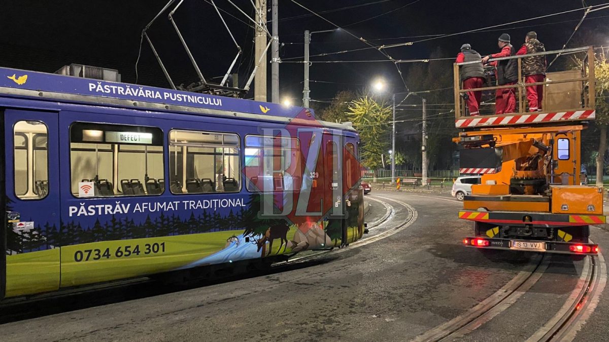 Prima probă pe linia de tramvai Iași – Dancu, efectuată în această seară