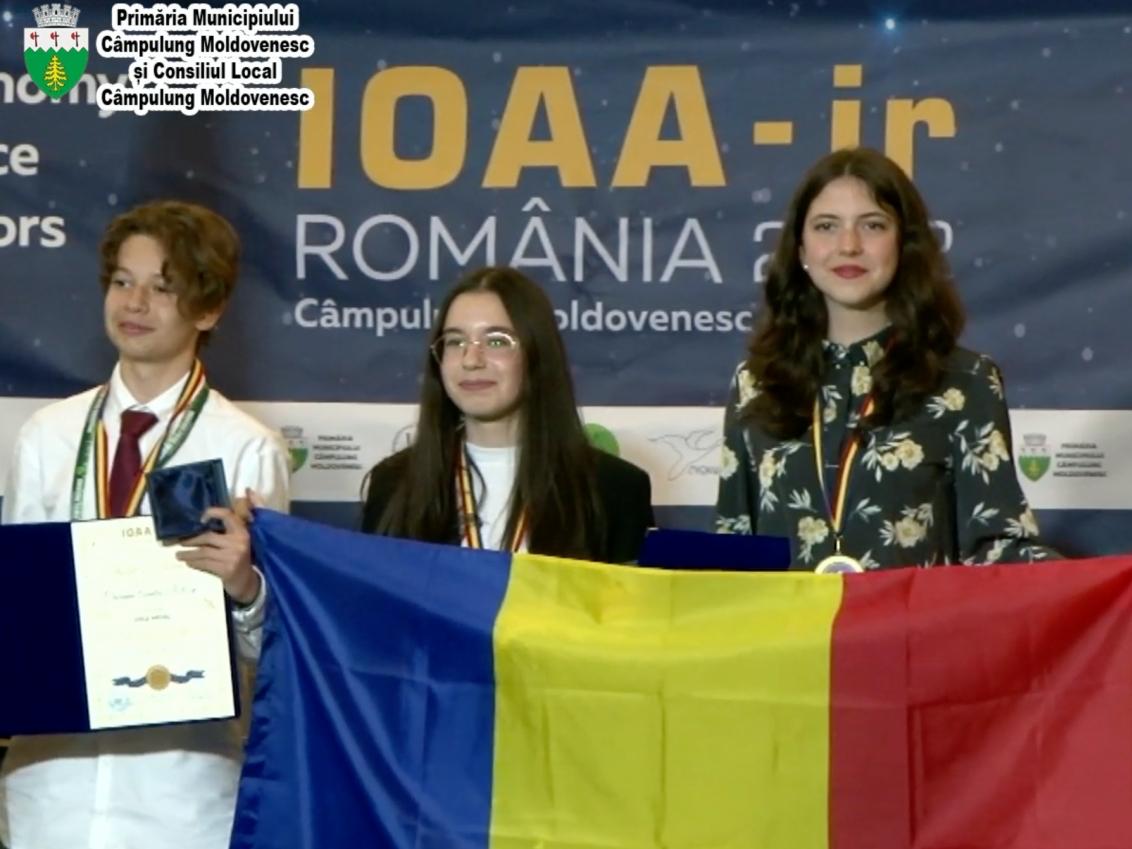 Rezultat excepțional obținut de școala ieșeană la Olimpiada Internațională de Astronomie și Științele Spațiului pentru Juniori (OIASSI 2022)