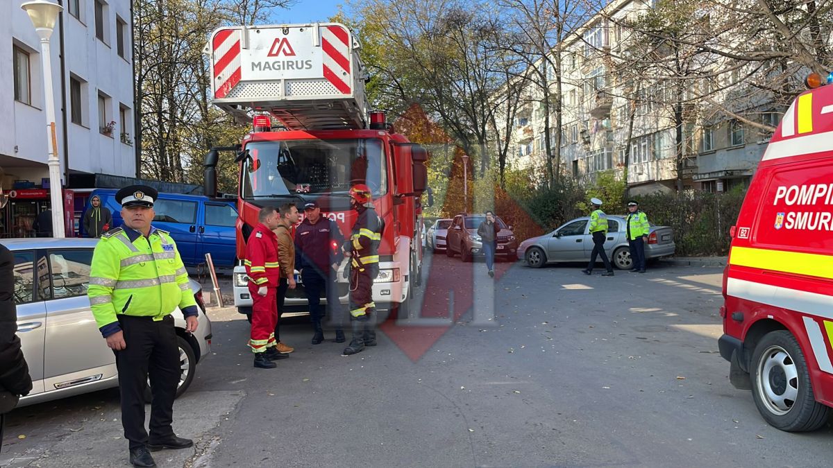 Incendiu în municipiul Iaşi. Pompierii intervin după ce flăcările au izbucnit la un apartament – EXCLUSIV, FOTO, VIDEO, UPDATE