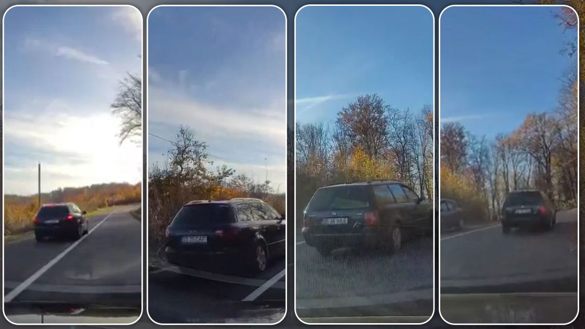 Inconștiență în traficul ieșean: Concurs de depășiri pe linie continuă la Dobrovăț! – FOTO/VIDEO