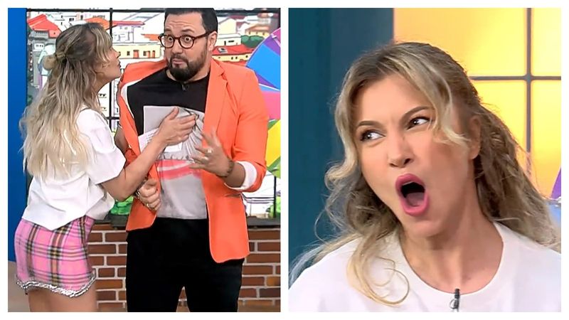 Lora a sărit la gâtul lui Cătălin Măruță în direct: „Ce faci, mă, tu?”. Prezentatorul TV, luat complet prin surprindere