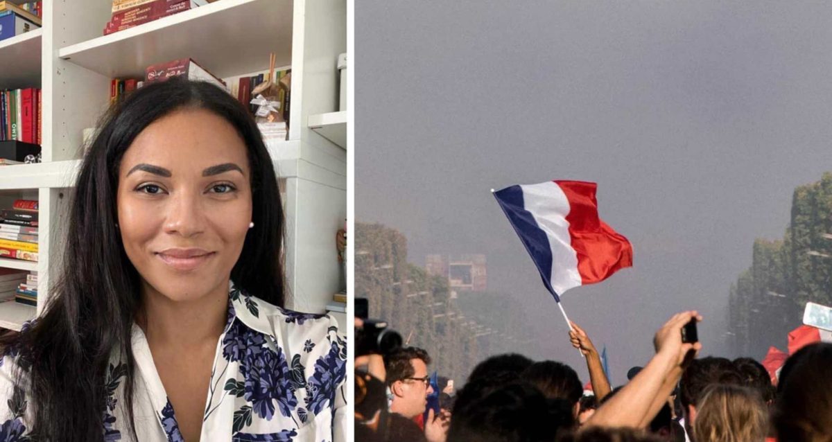 Nadine s-a mutat cu familia în Franța. Studentă la două facultăți, artista a ajuns să curețe cartofi la cantină
