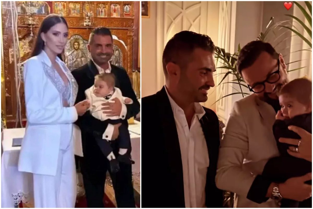 Pepe și Yasmine și-au botezat copilul. Cine sunt nașii lui Pepe Jr și ce vedete au participat la eveniment