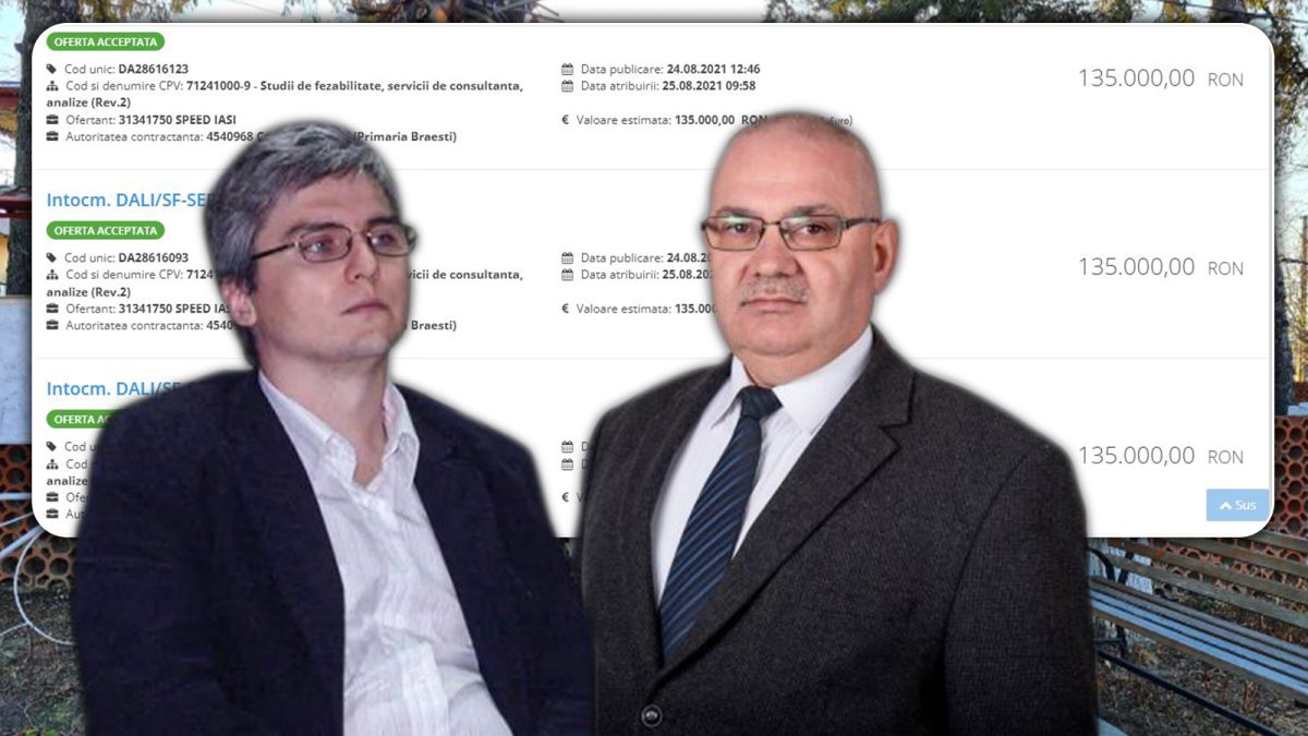 Primăria aruncă banii pe câteva hârtii! Firma lui Florin Dorneanu elaborează documentații pe sute de mii de lei