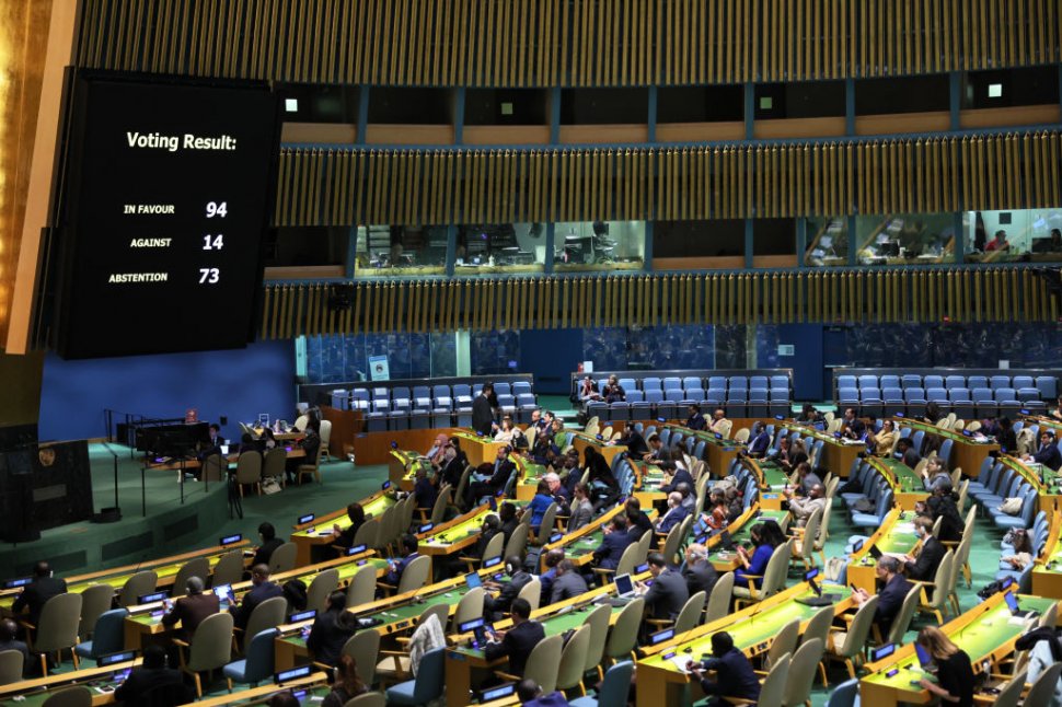 Război în Ucraina. ONU a adoptat o rezoluție neobligatorie pentru ca Rusia să plătească despăgubiri de război Ucrainei