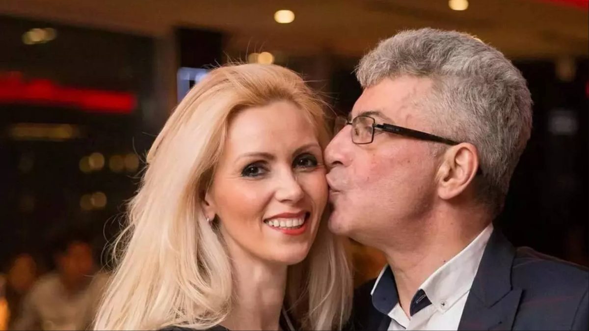 Silviu Prigoană și soția lui au fost nași la o nuntă de vis. Mihaela a purtat o rochie de prințesă
