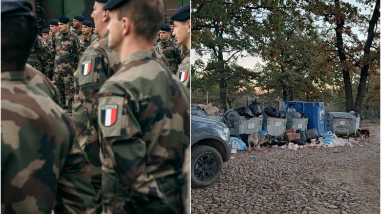 Condițiile mizere în care stau soldații francezi dislocați în România: „Mi-e foame, mi-e frig și sunt obosit”