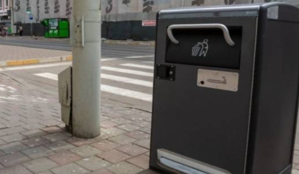 Timișorenii vor arunca gunoiul în coşuri de lux de 800 de euro bucata
