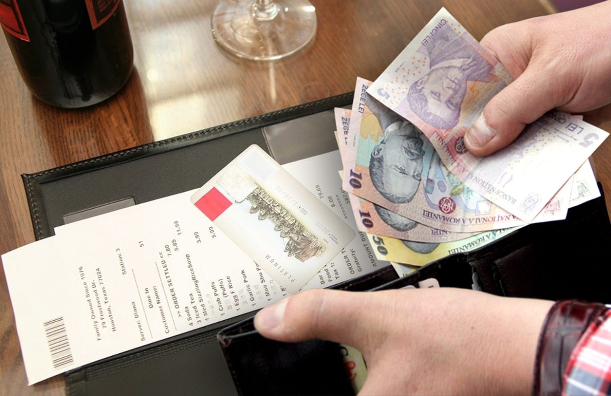 ​Impozitarea bacșișului din restaurante și baruri, în Monitorul oficial. Se aplică de la 1 ianuarie 2023