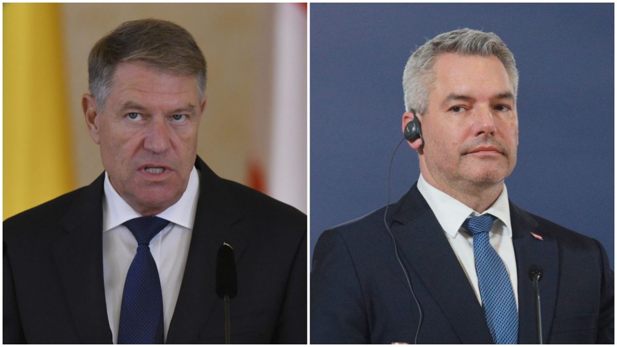 Cancelarul Austriei a vorbit cu Klaus Iohannis despre scandalul Schengen: ”20.000 de migranți ilegali au trecut prin România”