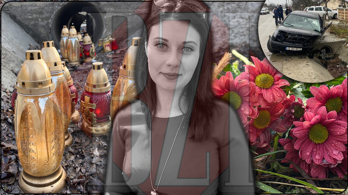 Locul în care Mihaela s-a stins în urma tragicului accident rutier este acoperit de flori și candele. Mesaje copleșitoare apar tot mai des: „Nu știu de ce e doliu peste tot, doar vreau să te îmbrățișez…” – GALERIE FOTO