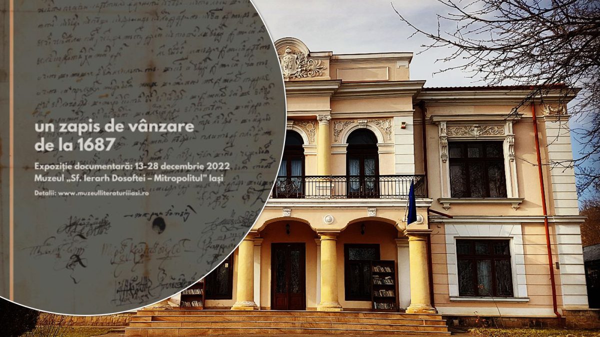 Document istoric foarte vechi, cu semnătura cronicarului Miron Costin! Unde îl pot vedea ieșenii
