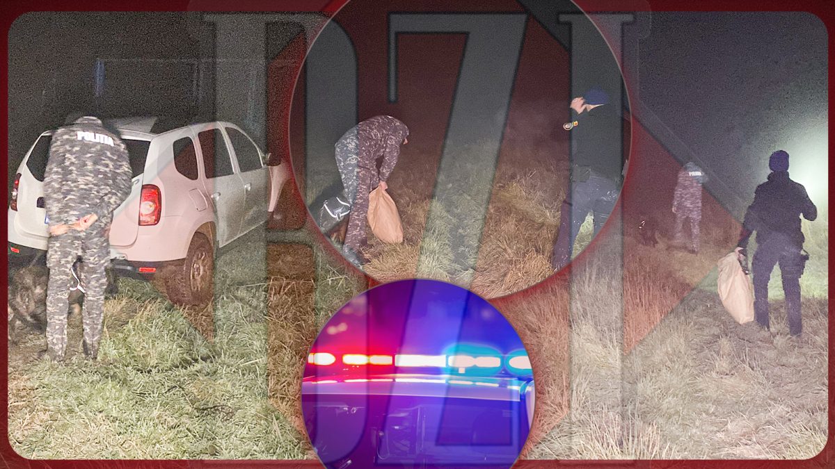 A trecut „rachetă” cu un Audi pe lângă autospeciala de poliție și nu s-a oprit nici când s-a tras cu arma după el. După urmărirea ca în filme, șoferul teribilist nu a fost identificat – FOTO/VIDEO