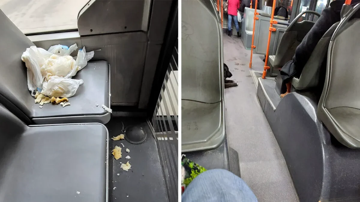 Ce a putut lăsa un bucureștean în urma lui, pe scaunul autobuzului STB 162. Călătorii au rămas fără cuvinte
