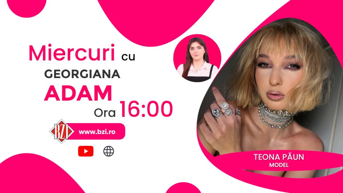 Despre modeling și secretul fotografiilor frumoase! Teona Păun va povesti pentru BZI LIVE despre parcursul său ca model