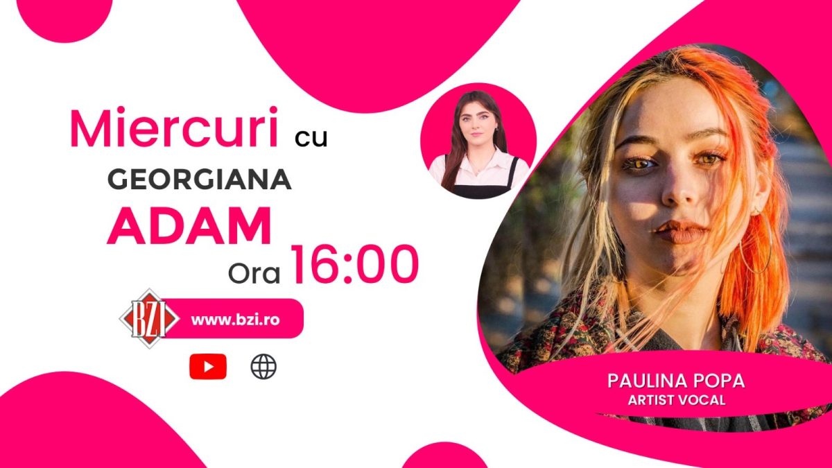 Dragoste pentru muzică! Paulina Popa, artist vocal, povestește pentru BZI LIVE despre primii pași în carieră.