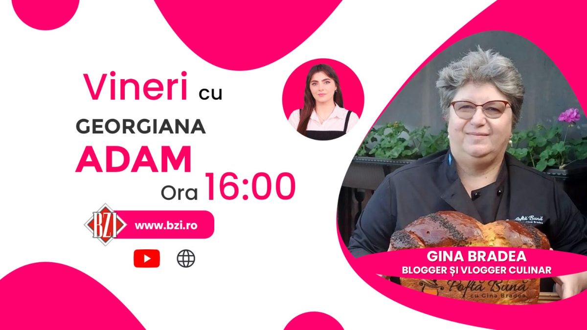Gina Bradea, blogger și vlogger culinar, povestește pentru BZI LIVE despre secretele celor mai populare rețete pentru Crăciun