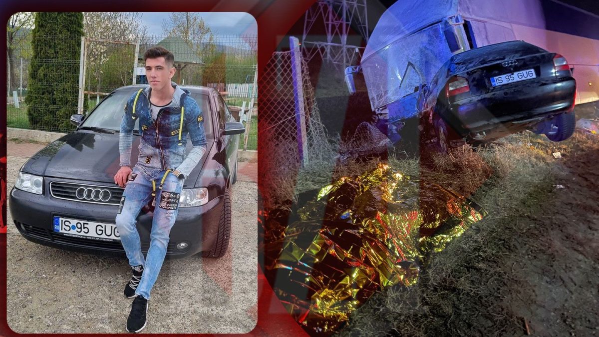 El este tânărul care a murit în cumplitul accident de la Iași din această seară. Avea doar 22 de ani – EXCLUSIV, FOTO