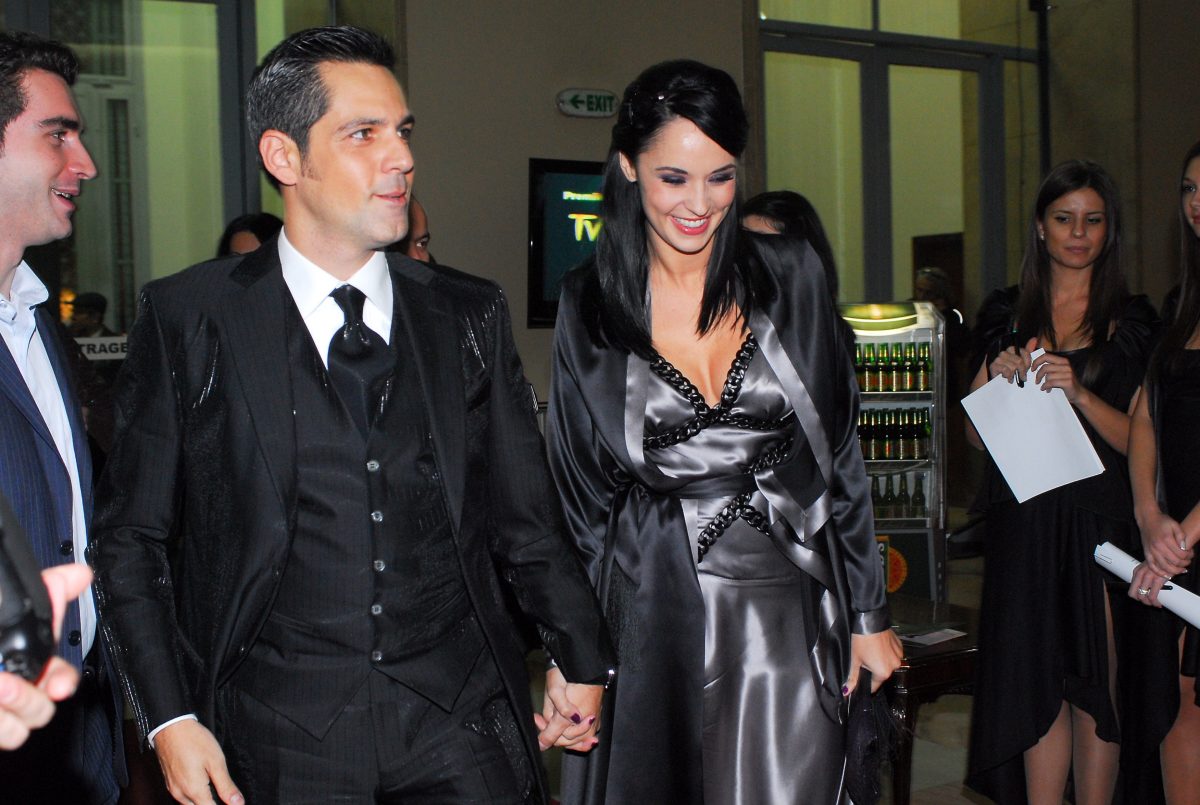 Ștefan Bănică jr. și Andreea Marin au fost surprinși vorbind la vila „Zânei”