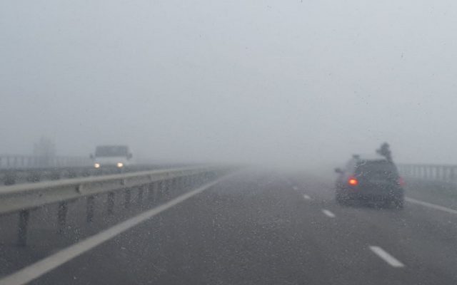 Cod Galben de ceață în mai multe județe din România