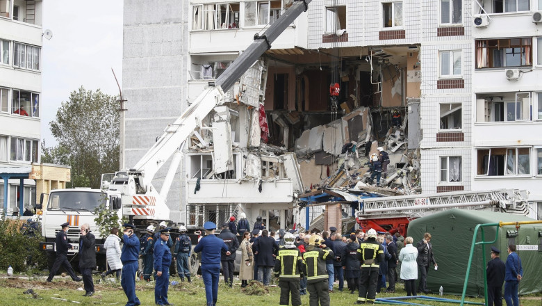 Explozie puternică la un bloc din Rusia. Mai multe persoane au murit după ce o butelie nu a fost instalată corect – VIDEO