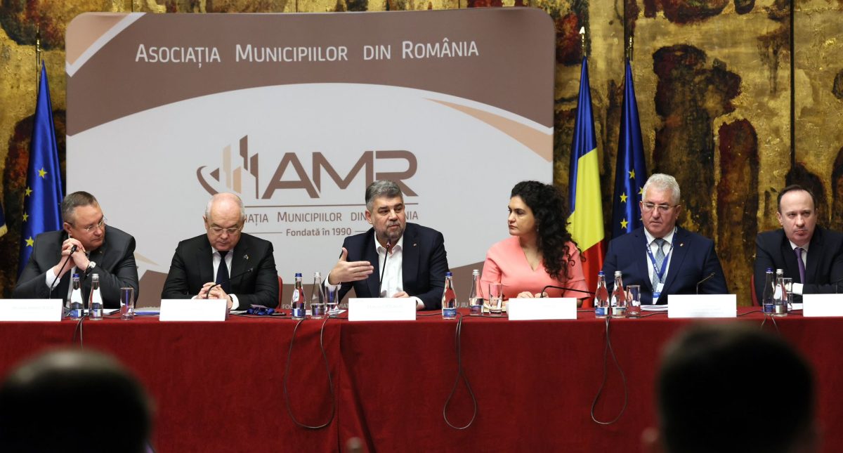Liderul PSD, Marcel Ciolacu, la Adunarea Generală a Asociațiilor Municipiilor din România: „Avem un buget record de investiții pe 2023”