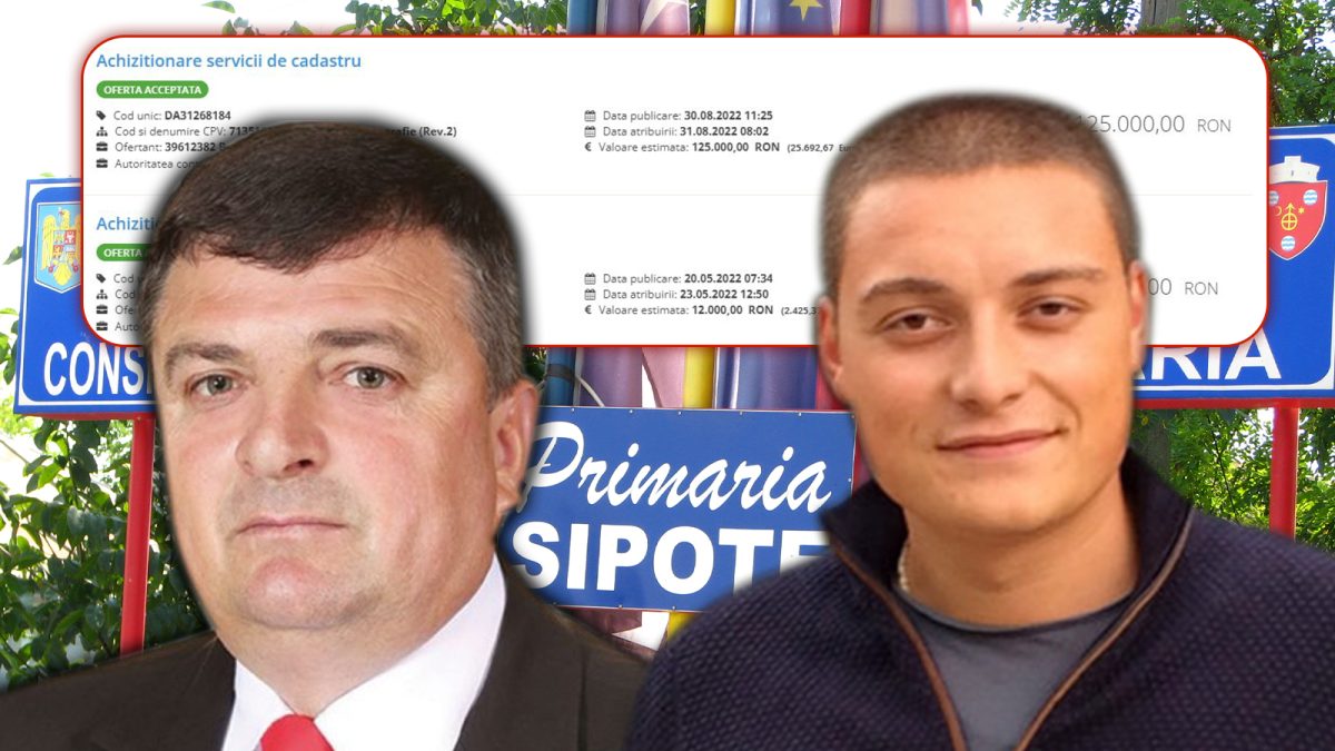 Fiul unui primar are monopol pe serviciile de cadastru! Edilul plătește sute de mii de lei în conturile protejatului de la cadastru