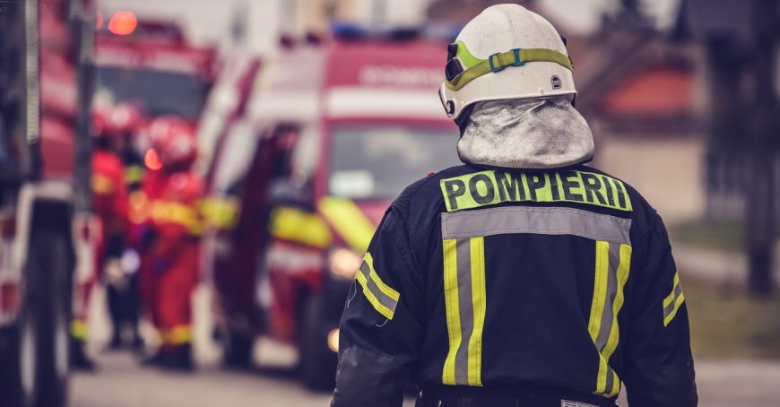 Un incendiu a izbucnit în comuna Țibănești. O casă a fost cuprinsă de flăcări