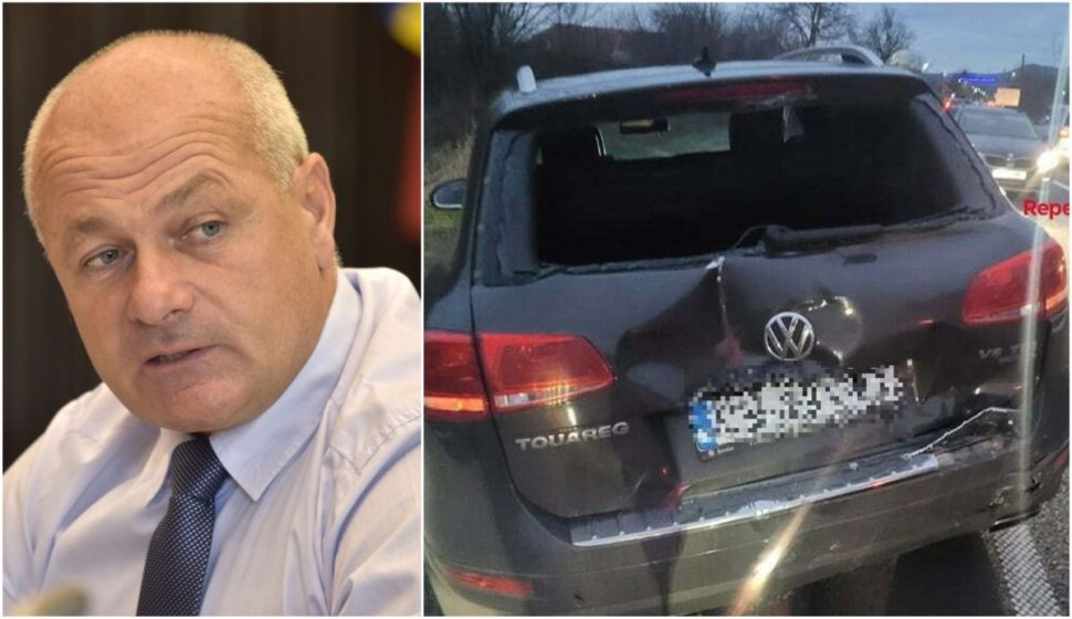 Președintele CJ Caraș Severin a fost implicat într-un accident rutier: ”Miroseam doar a cârnați!”