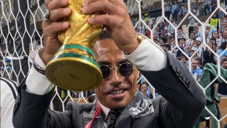 FIFA anchetează prezența bucătarului milionar Salt Bae la finala Cupei Mondiale după ce s-a pozat cu trofeul Argentinei