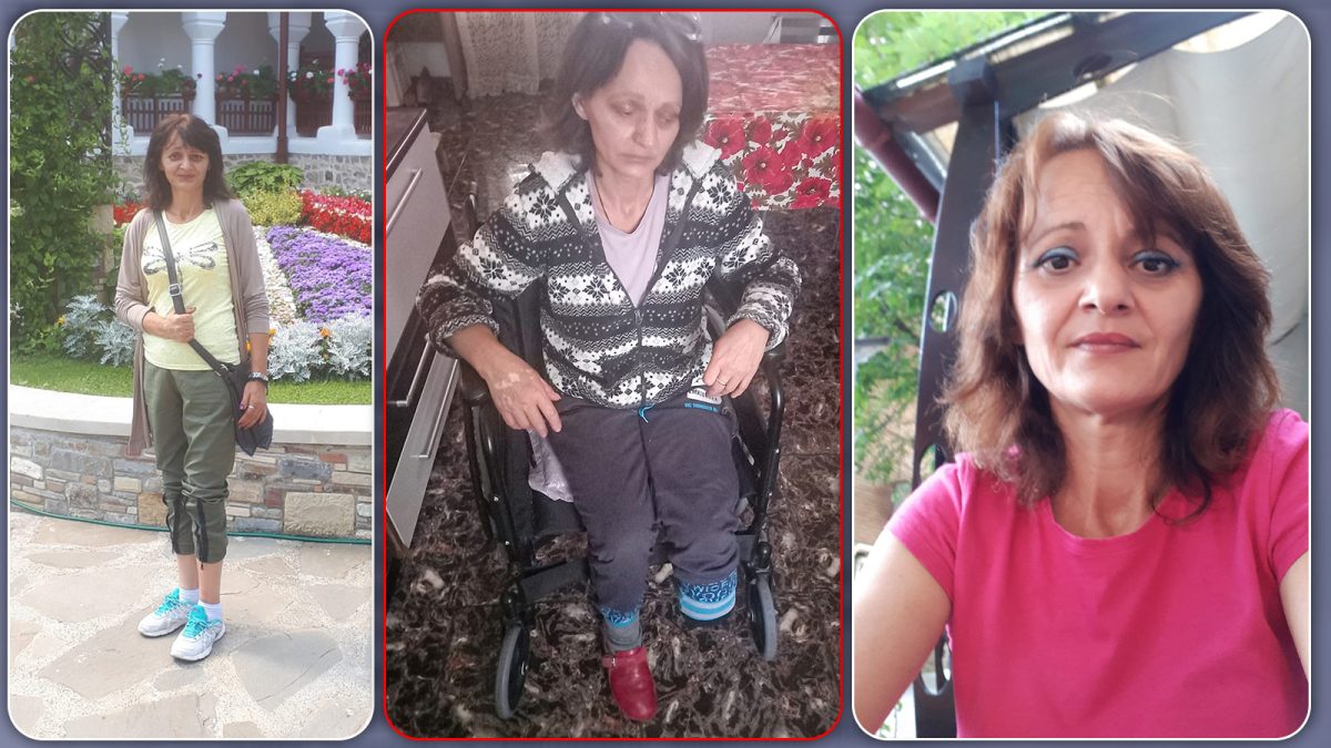 Drama ieșencei ajunse într-un scaun cu rotile! Iuliana Bilă este obligată să se descurce cu câteva sute de lei