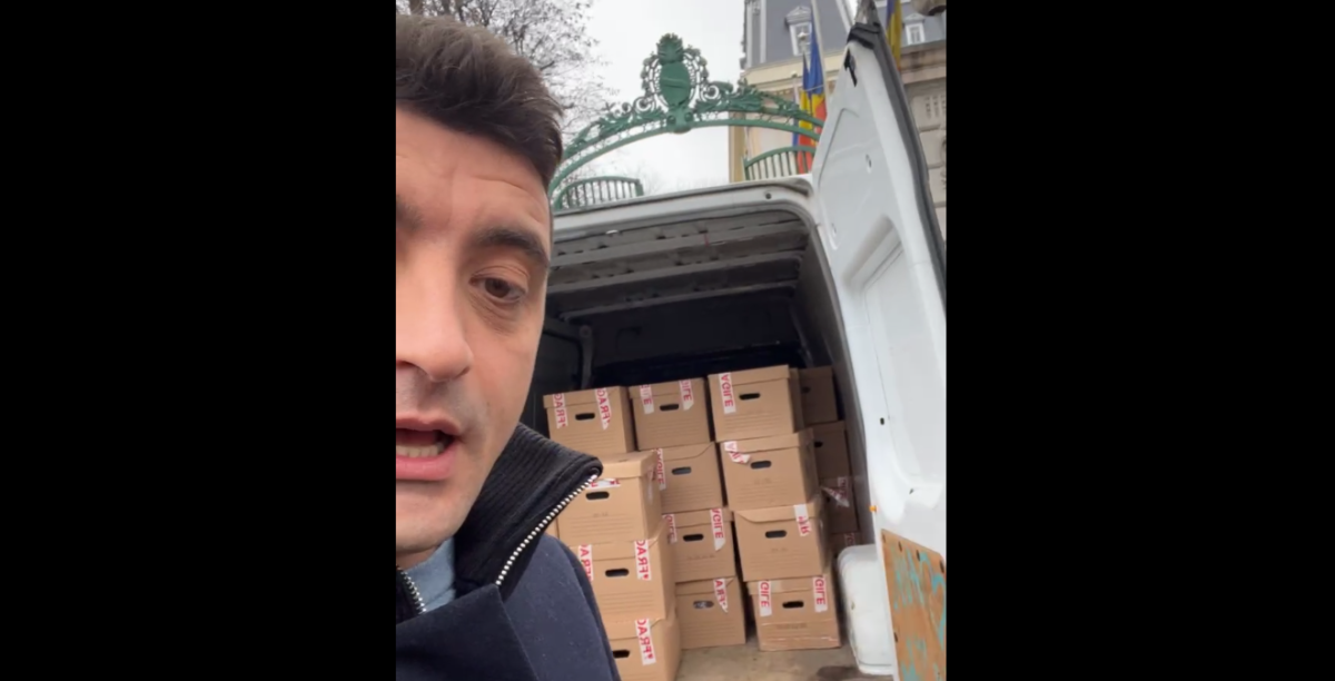 George Simion, la ușa PSD! Liderul AUR vrea să predea două milioane de semnături pentru demiterea lui Klaus Iohannis – VIDEO