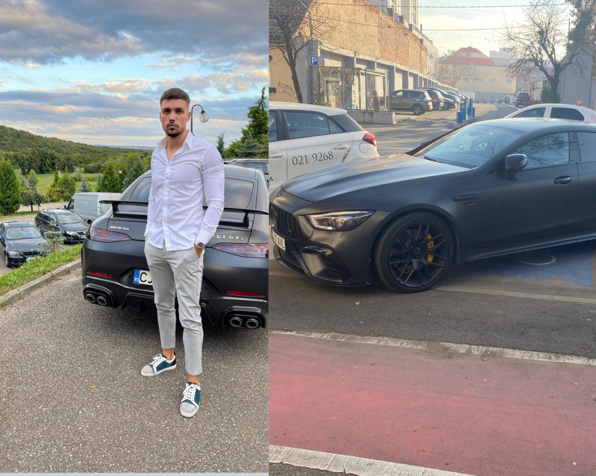 Soțul Vlăduței Lupău nu ține cont de reguli. Adrian Rus și-a parcat bolidul pe locurile rezervate persoanelor cu handicap