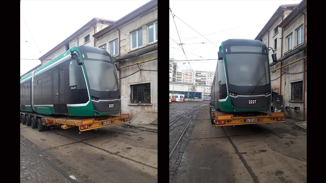 A ajuns la Iaşi al 11-lea tramvai fabricat în Turcia. Când va ieşi la strada – FOTO