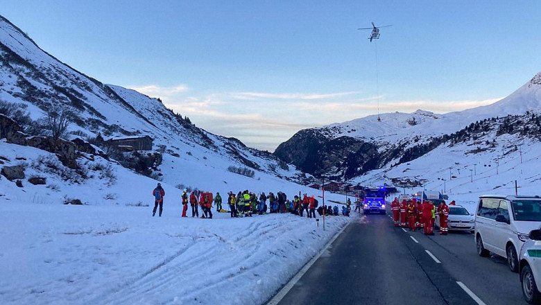Cei 10 turiști surprinși de avalanșă în Austria au fost găsiți